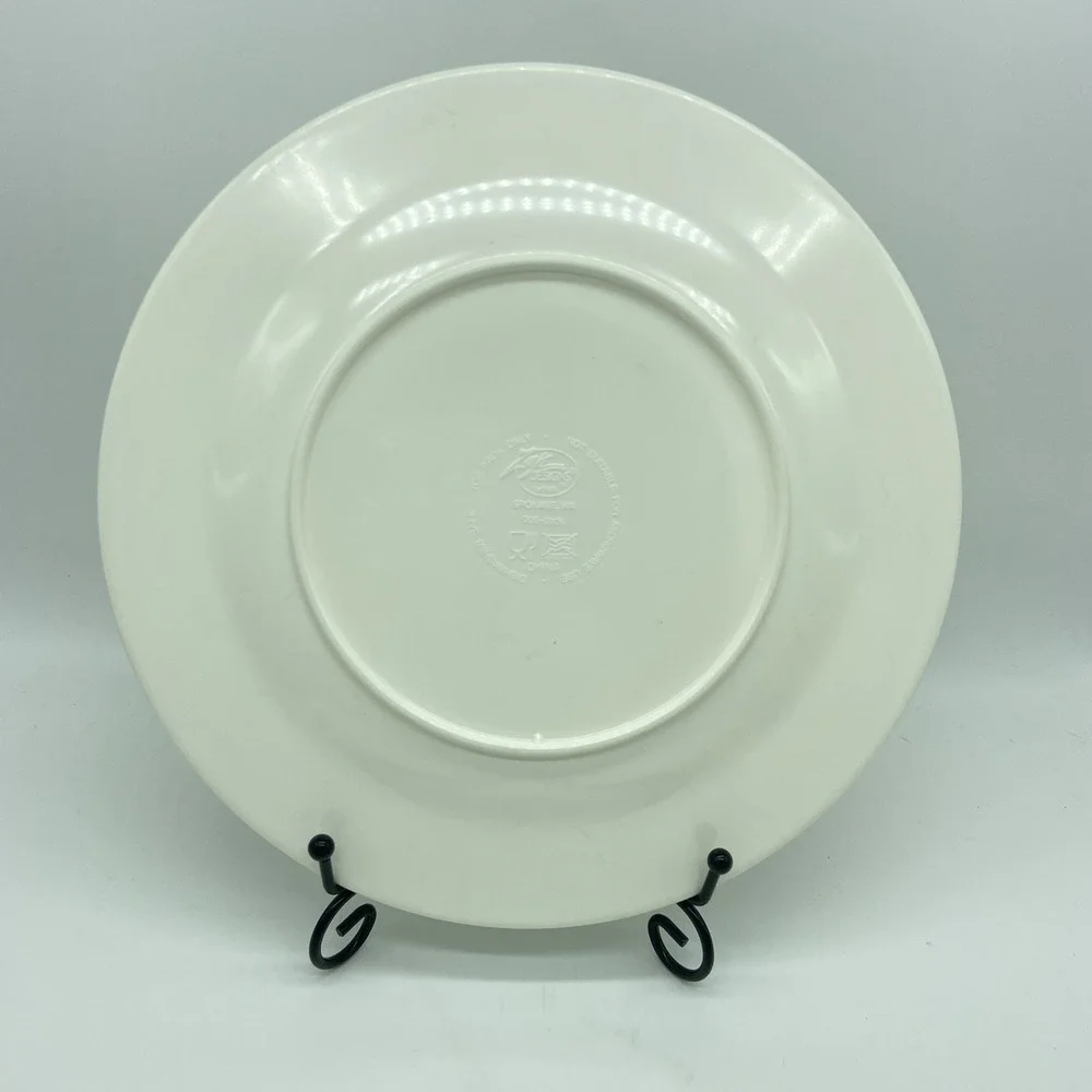 Zak Designs In‎ The Garden Watering Can Melamine Dinner Plates 9.5